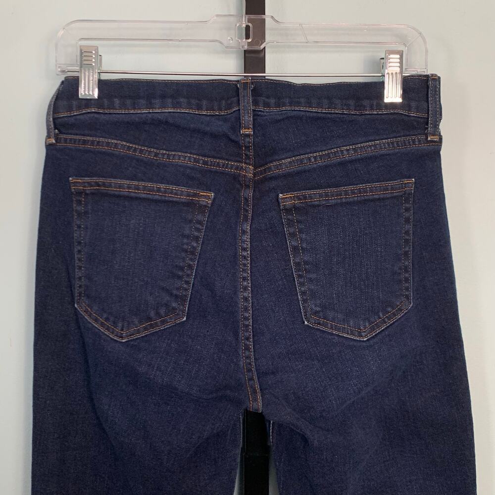 GAP Authentic Straight High Rise Jeans in Dark Indigo Size 29 Short - Picture 7 of 9